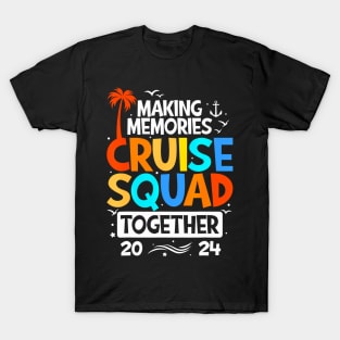 Cruise Squad 2024 Summer Matching Vacation Family Cruise T-Shirt